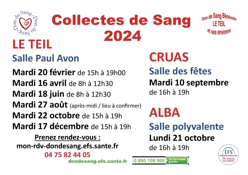 Collecte de sang