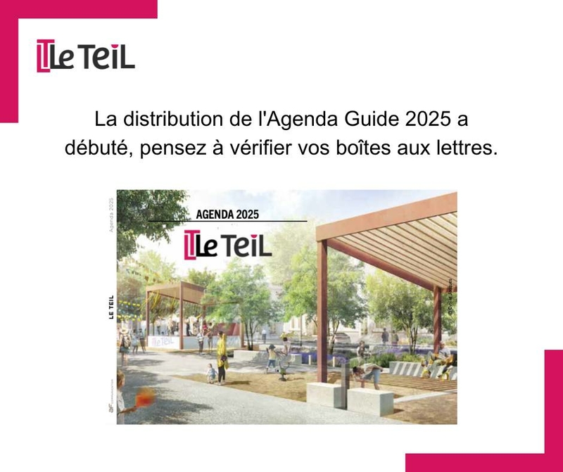 Agenda Guide 2025 // Vous l'attendiez, il est arrivé !