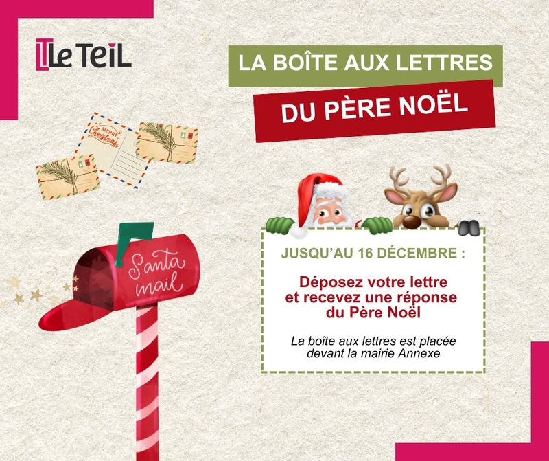 Boîte aux lettres du Père Noël