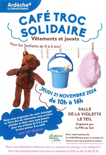 Café troc solidaire