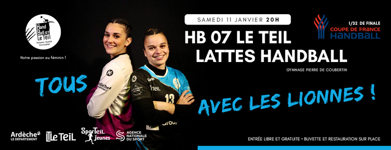 Coupe de France : HB07 contre LATTES