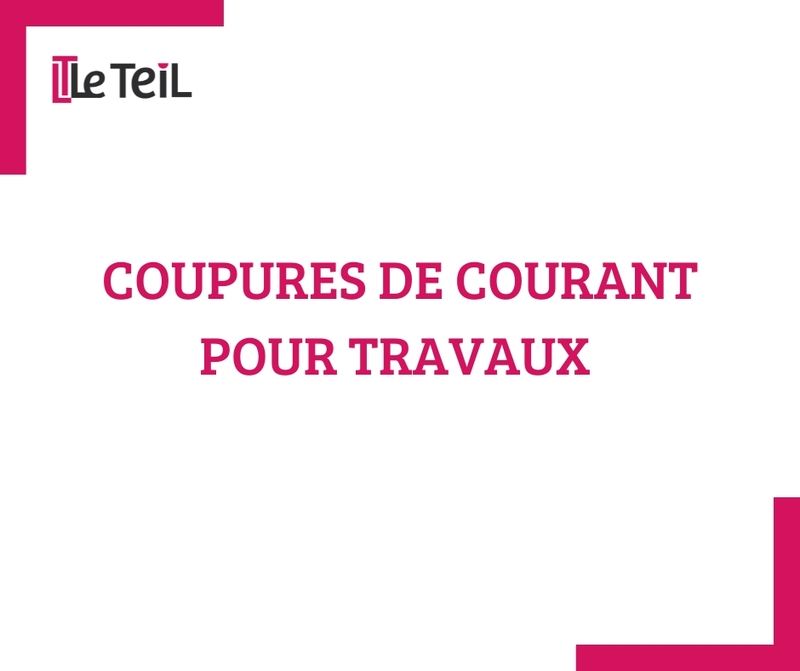 Coupures de courant pour travaux - ENEDIS