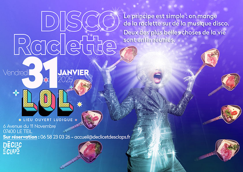 Disco Raclette : tout est dans le titre !