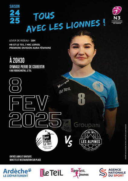 Match HB 07 - Equipe Senior 1 contre Alpines Grenoble