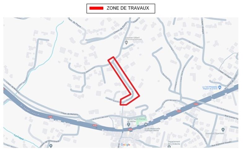 Info travaux : chemin de fontenouille