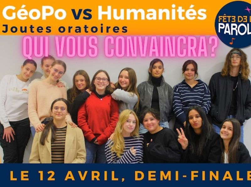 La demi-finale de "la fête de la parole" organisée au Lycée Xavier Mallet !