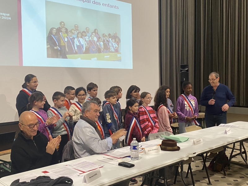 Le nouveau Conseil Municipal des Enfants a été présenté officiellement !