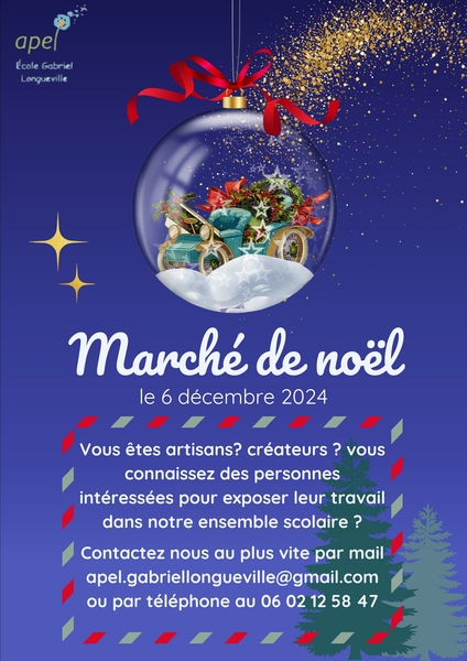 Recherche artisans & créateurs pour Marché de Noël