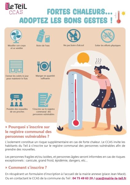 Vigilance jaune canicule à partir de jeudi 18 juillet 12h