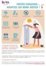 Plan canicule pour les fortes chaleurs... Adoptez les bons gestes !