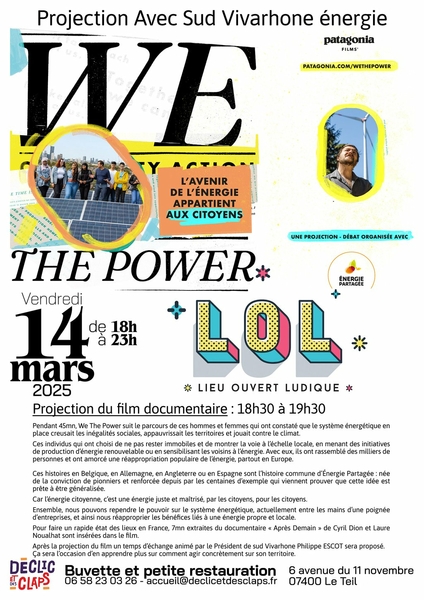 Projection du documentaire "We The Power"