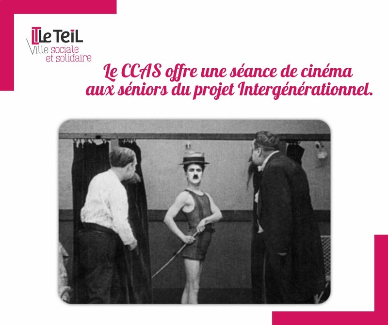 Projet Intergénérationnel // Séance spéciale de cinéma burlesque !