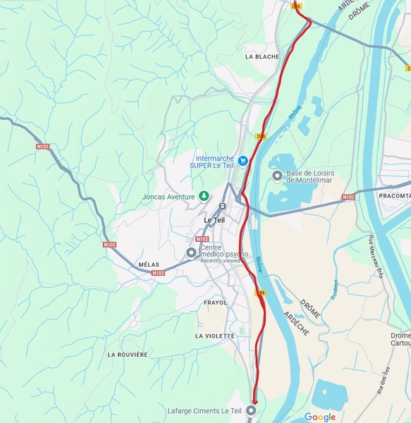 La course Paris-Nice passe par Le Teil !