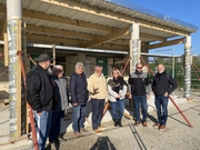 Visite de chantier - Les travaux des vestiaires du stade Etienne Plan -1