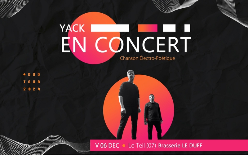 YACK en concert à la Brasserie Le Duff