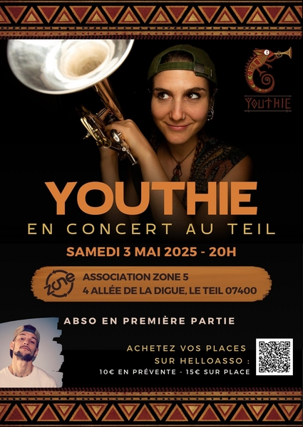 YOUTHIE en concert sur le site de Zone 5